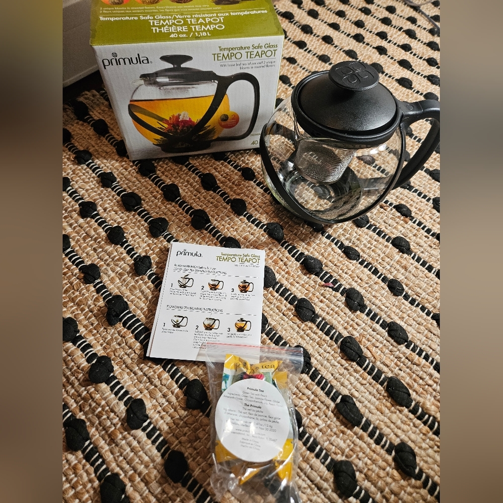 Primula Tea Pot 40 oz with 2 tea bags